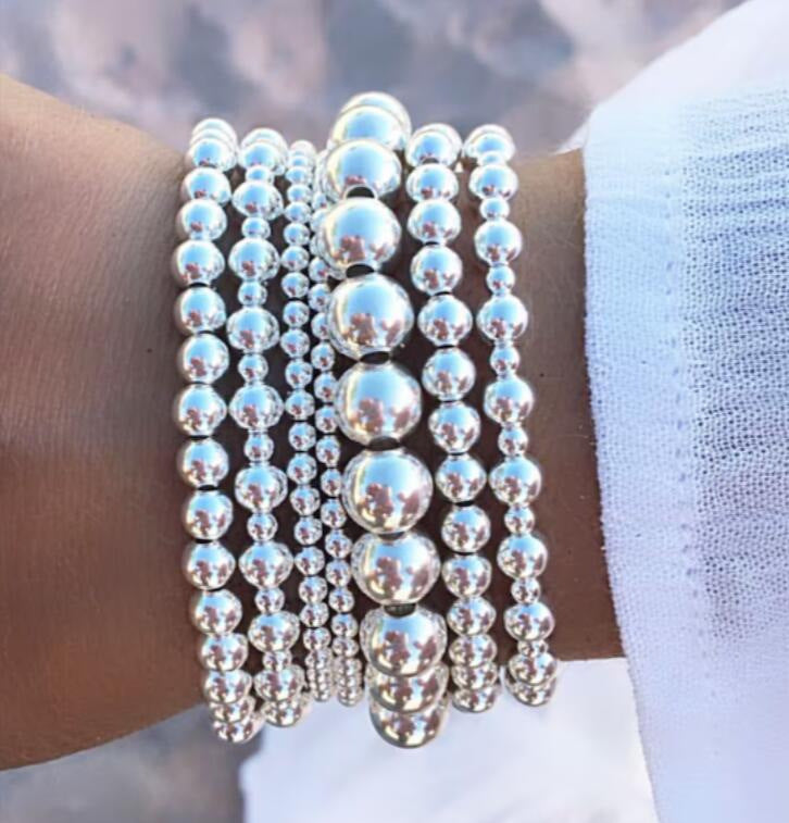 Beaded Stackable Bracelet Set