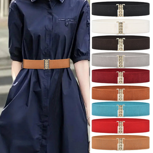 Fashion elastic wide waist seal, new.