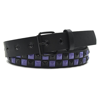 Square Pearl Pyramid Belt
