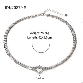 Bracelet Steel Ring Polished Earrings