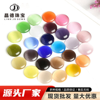 opal round flat bottom ring surface
