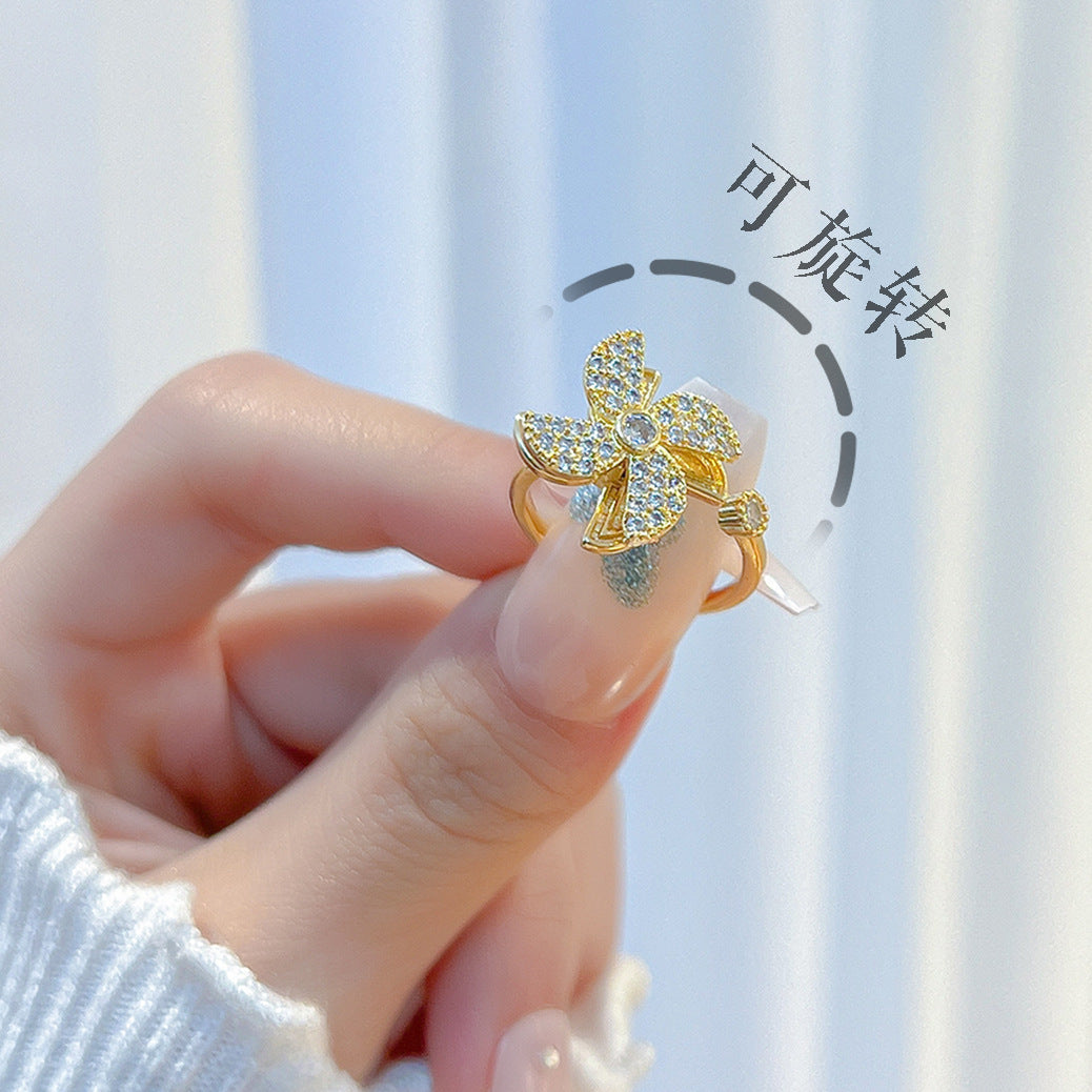 Rotatable adjustable ring female