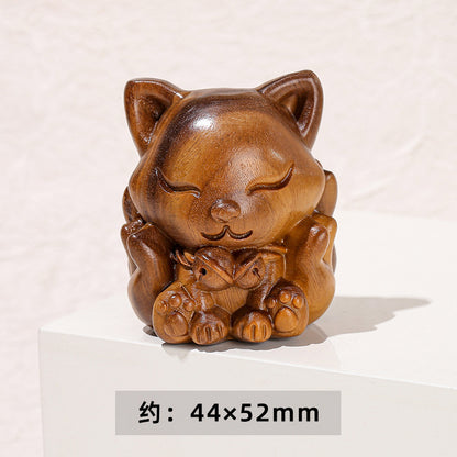 Green sandalwood ebony craft carving