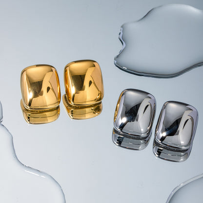 Chubby Square Earrings