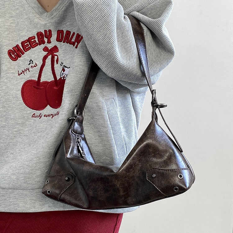 Spring and summer versatile shoulder crossbody bag