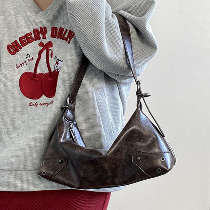 Spring and summer versatile shoulder crossbody bag