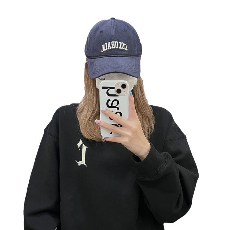 Embroidered Baseball Cap Sun Hat