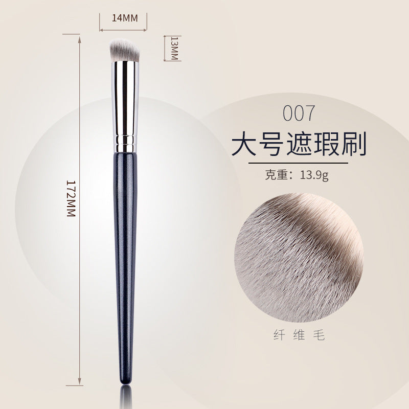 24-Piece Animal Hair Makeup Brush Set