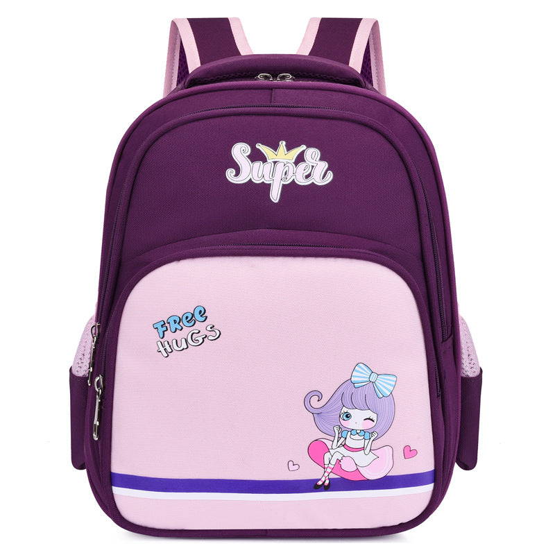 Backpack weight-reducing and spine-protecting backpack