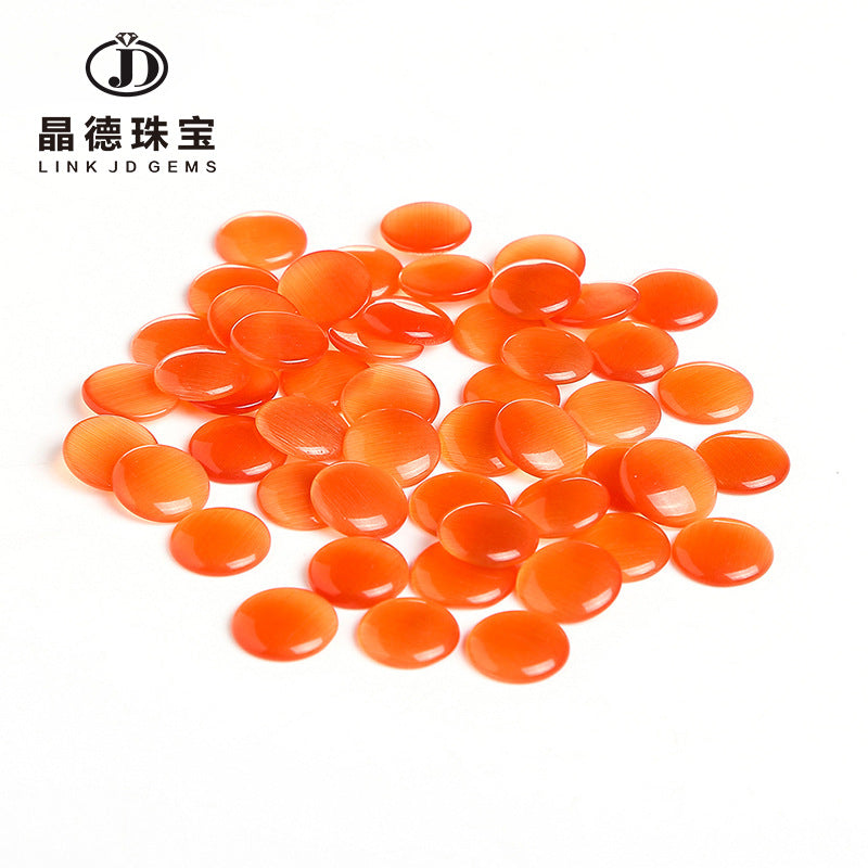 opal round flat bottom ring surface