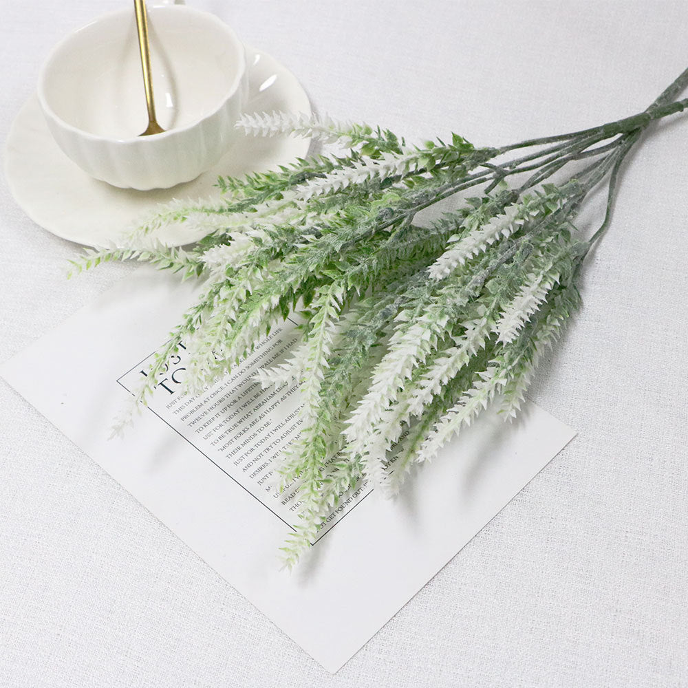 Simulation flower 5 fork lavender flocking fake plant
