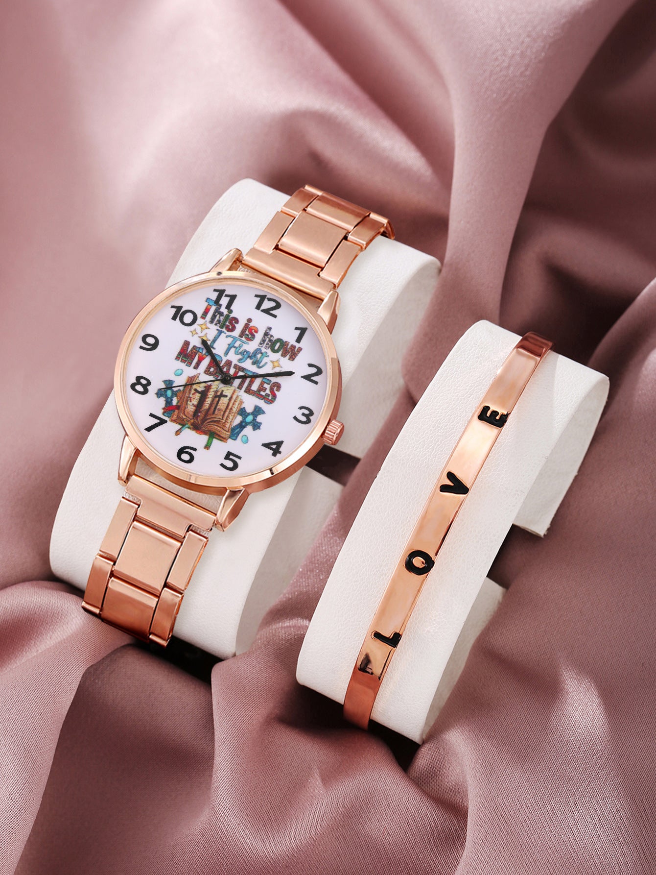Butterfly suit fashion temperament quartz watch