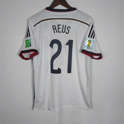 Retro 2014 Alemania Inicio Götze 13 Möller 11 Kroos Reus Clásico Retro
