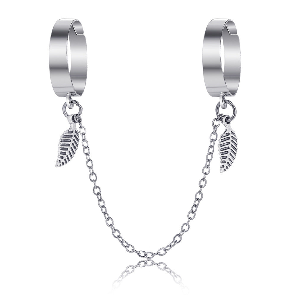 Chain two finger one piece ring wholesale