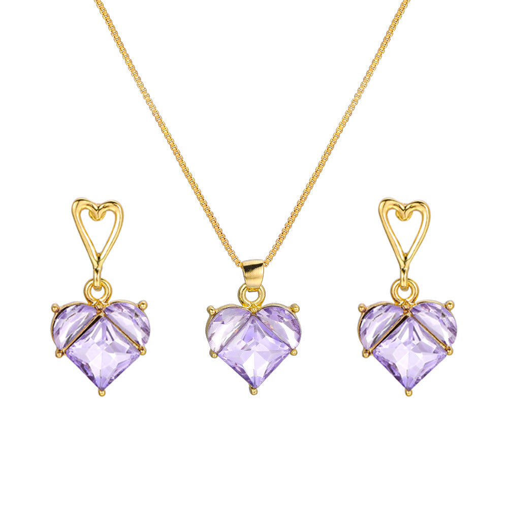 Barbie Pink Heart Jewelry Set