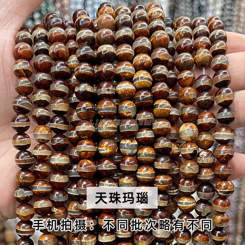agate dzi beads loose beads