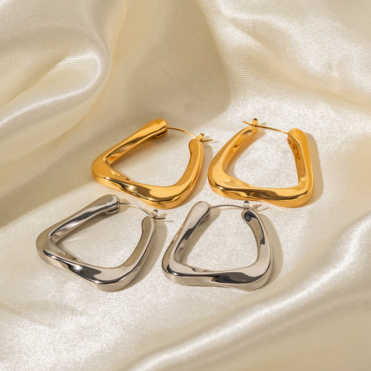 Trapezoidal earrings