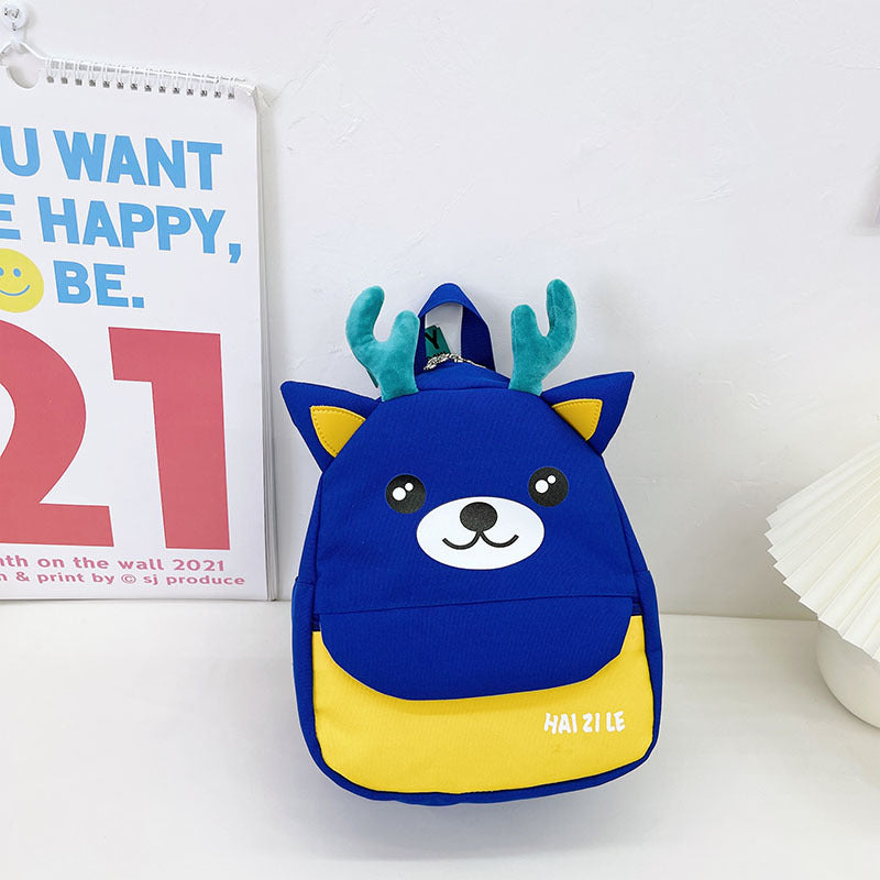 Breathable backpack cute deer backpack