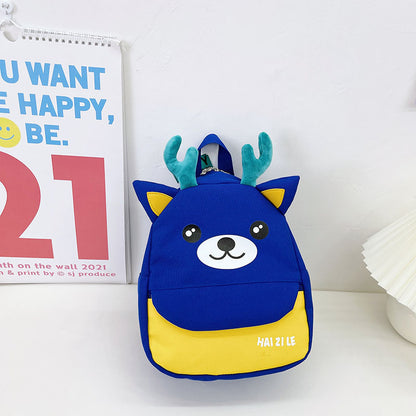 Breathable backpack cute deer backpack
