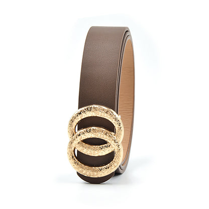 Simple and versatile multi-color thin belt