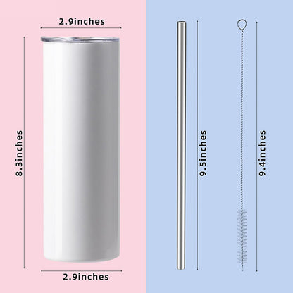 20Oz straight cup coffee cup can be printed with logo.