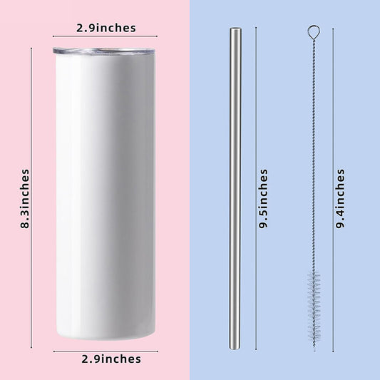 20Oz straight cup coffee cup can be printed with logo.