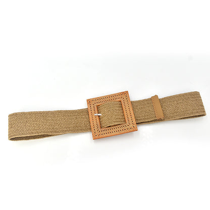 Braided elastic elastic belt