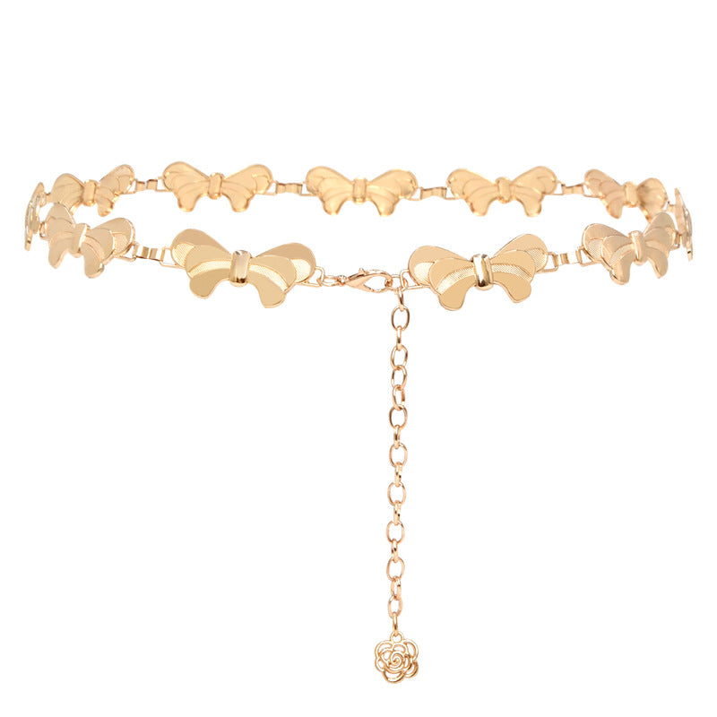 fashion Metal Waist Chain Ladies Fine Belt