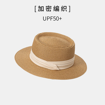 High-Quality Summer Straw Hat Wide-Brim French Sun Hat