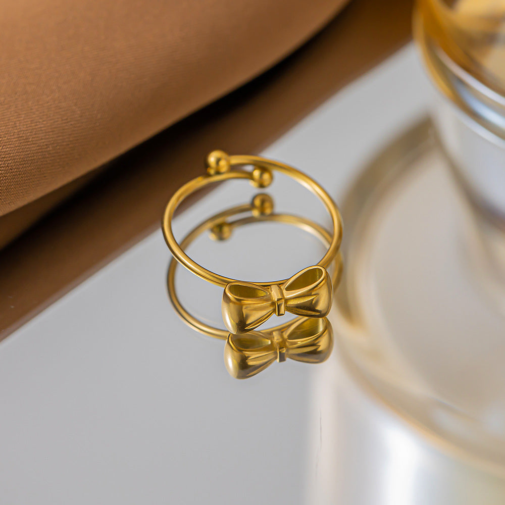 18K Gold Index Finger Ring Versatile