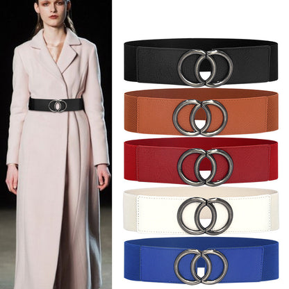 Belt women's wide decoration