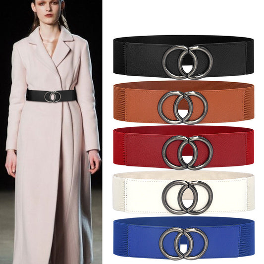 Belt women's wide decoration