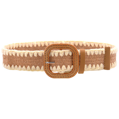 Ethnic lace women's belt