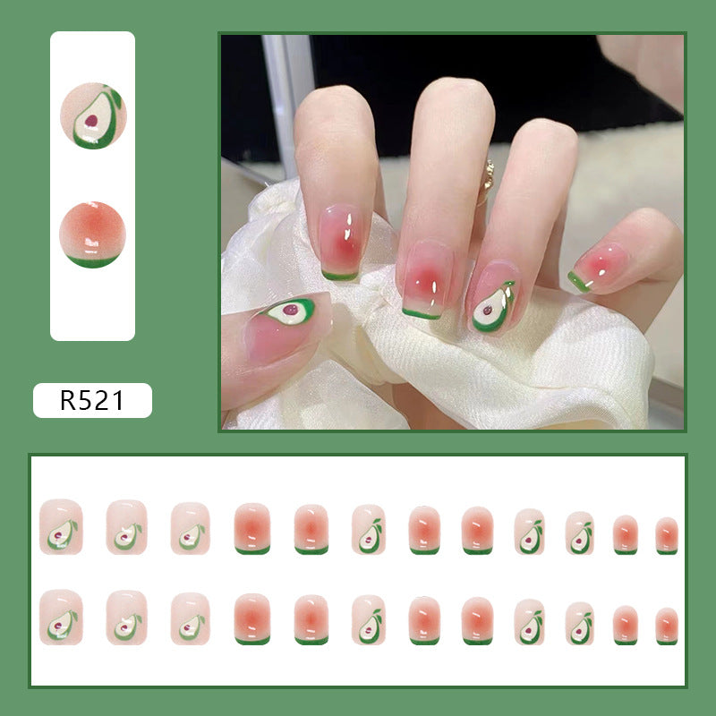 Summer Sweet Cool Series INS Style Wearable Nail