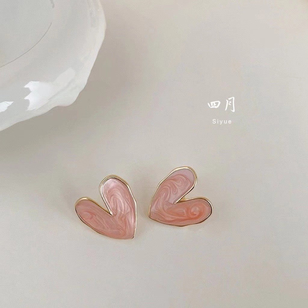 French love earrings