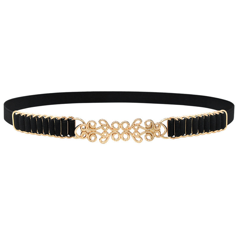 Elastic belt women's fine decoration trend