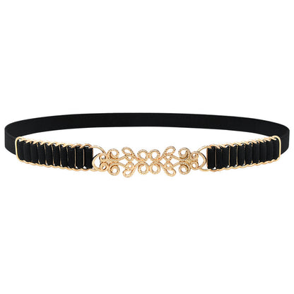 Elastic belt women's fine decoration trend