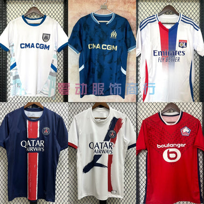 24-25 New Marseille Bal¨¦ D¨¦mb¨¦l¨¦ Lyon Lens Home Away Training Jersey