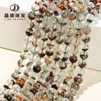 Green Ghost Crystal Loose Bead DIY Bracelet