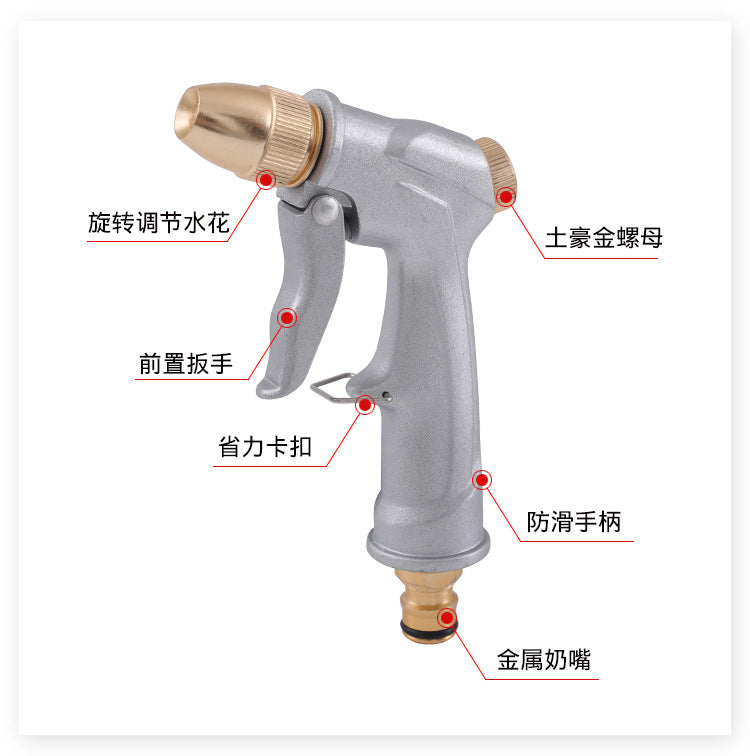 Aluminum alloy paint metal gun