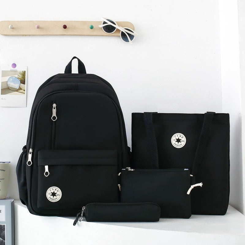 Four-piece backpack, wear-resistant and waterproof
