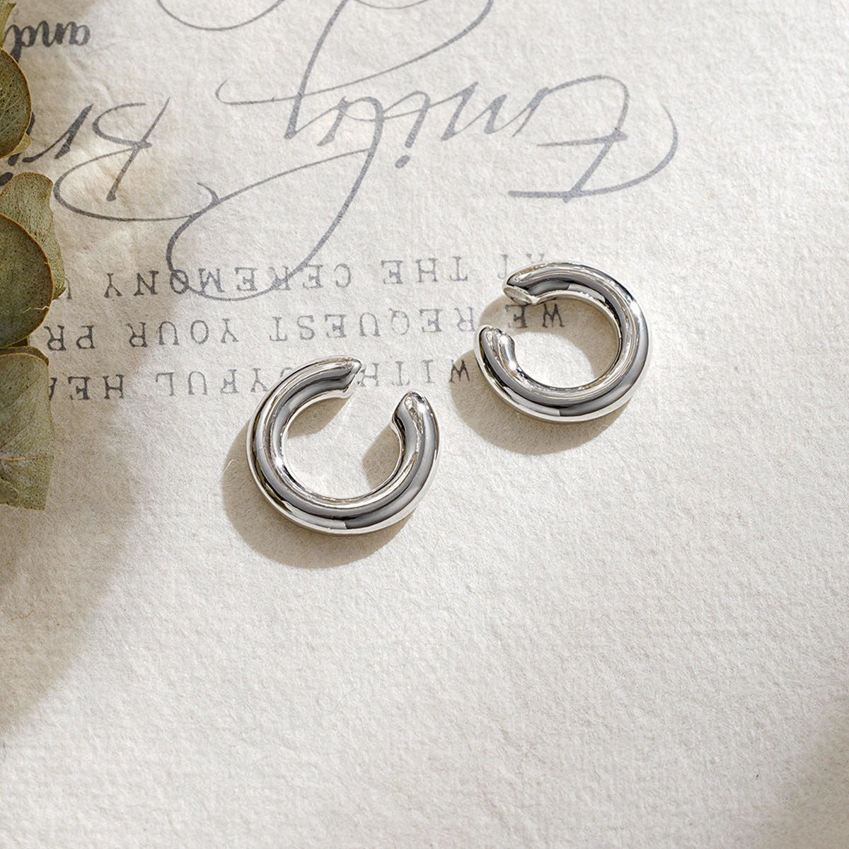 Punk Asymmetric Metal Ear Cuffs