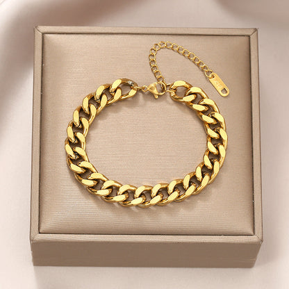 Titanium steel bracelet