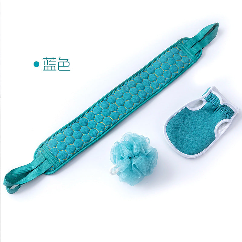 Bath Exfoliating Towel Set