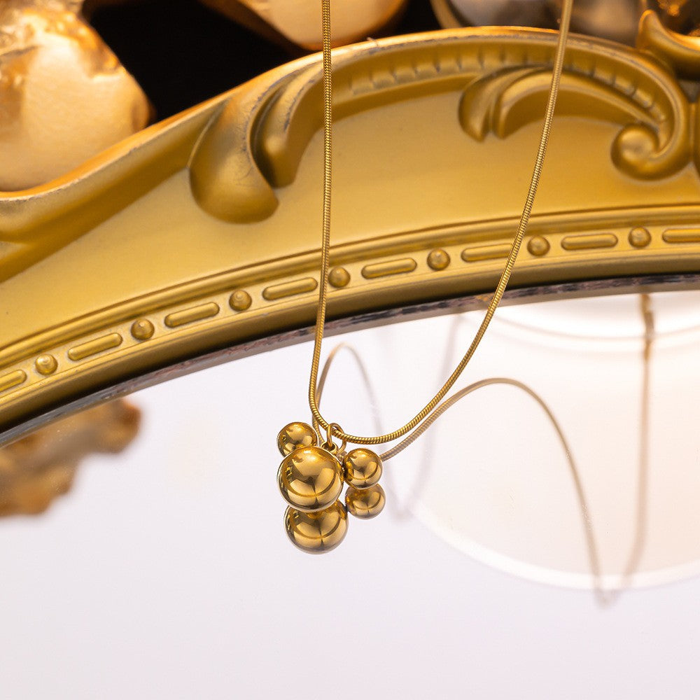 Titanium Steel Mori Design Necklace