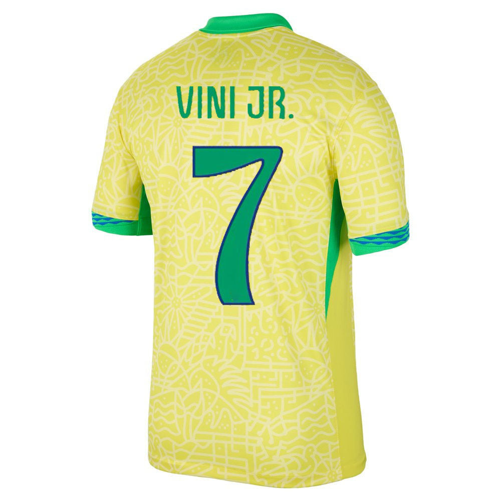 24 Brazil Home Away 10 Neymar 7 Vin¨ªcius Fan Jersey