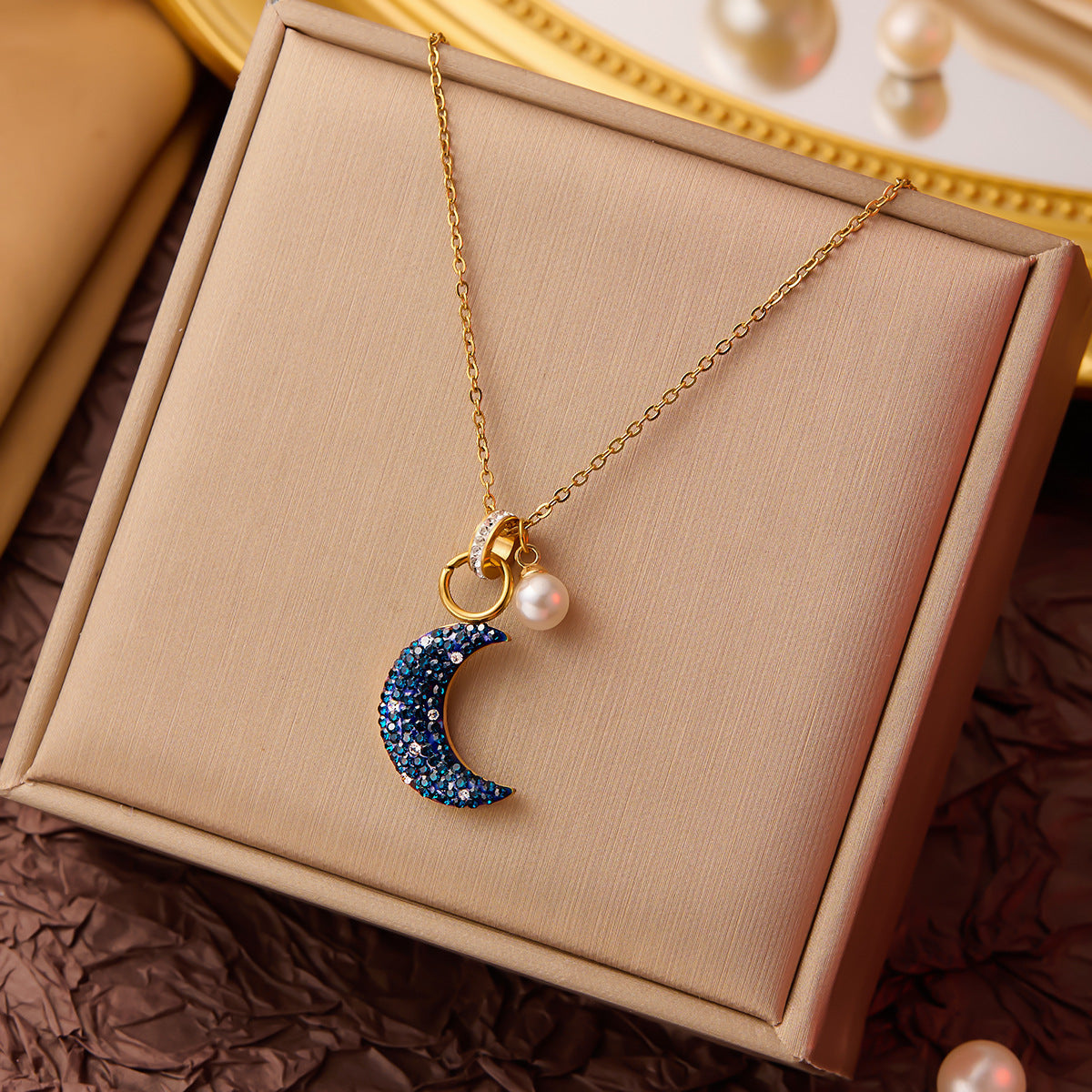 Women's Titanium Steel Clavicle Necklace — Summer Fashion