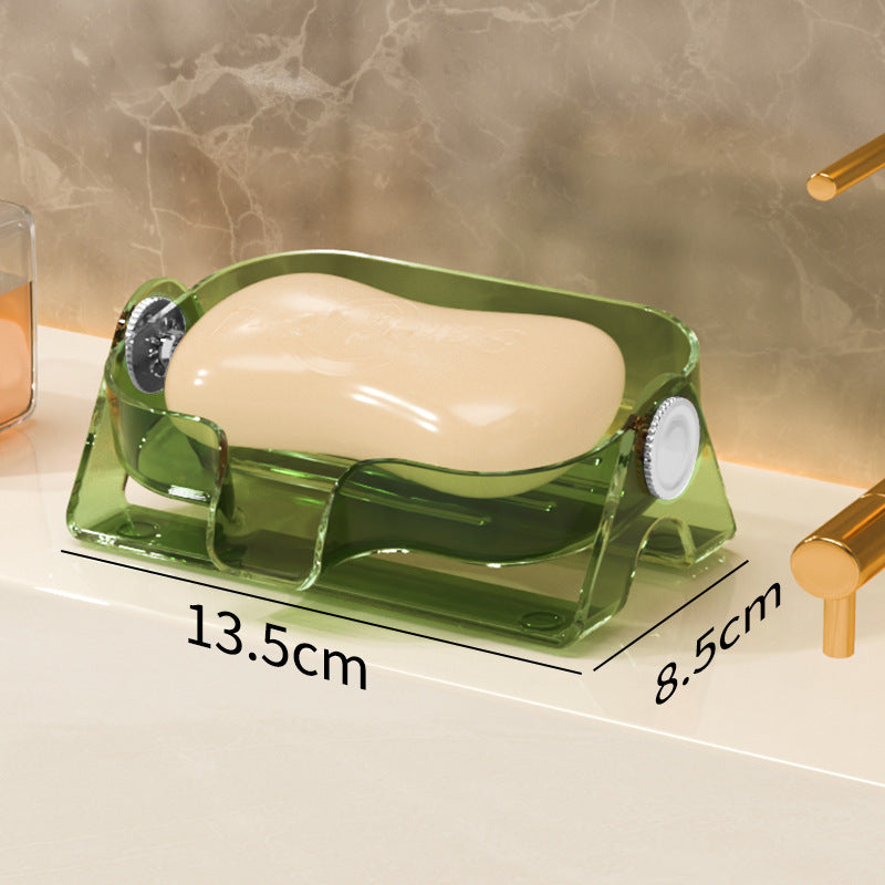 Jabonera de pared con ventosa y sin taladro 