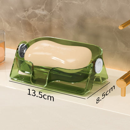 Jabonera de pared con ventosa y sin taladro 