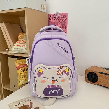 Cute cartoon student school bag large capacity backpack